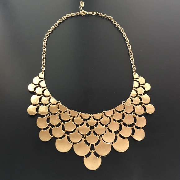 Jewelry - Gold Statement Bib Necklace