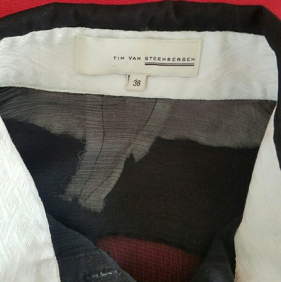 Beautiful Tim Van Steenbergen Crystal Detail Blous - Picture 4 of 4