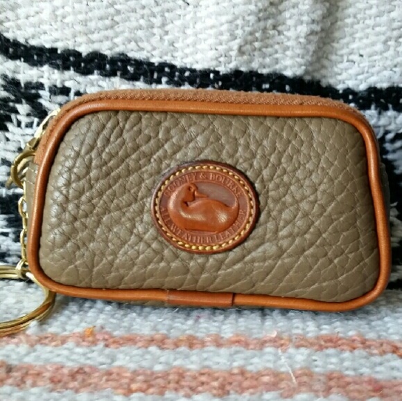 Vintage Dooney and Bourke Coin Purse Keychain