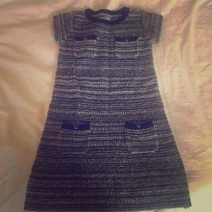 GAP girls navy sweater dress