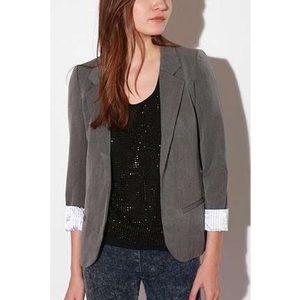 Urban Outfitters silence+noise gray blazer