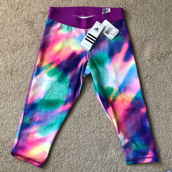 Adidas compression crops