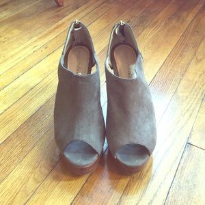 Rebecca Minkoff Open Toe Booties