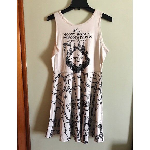 Bioworld Harry Potter Marauder's Map Dress