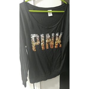 PINK long sleeve tee