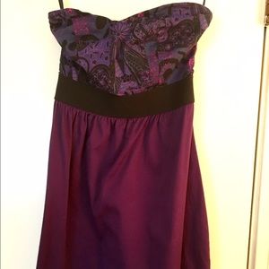 Urban outfitters ecote purple mini dress