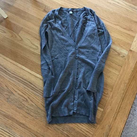 Grey Cardigan