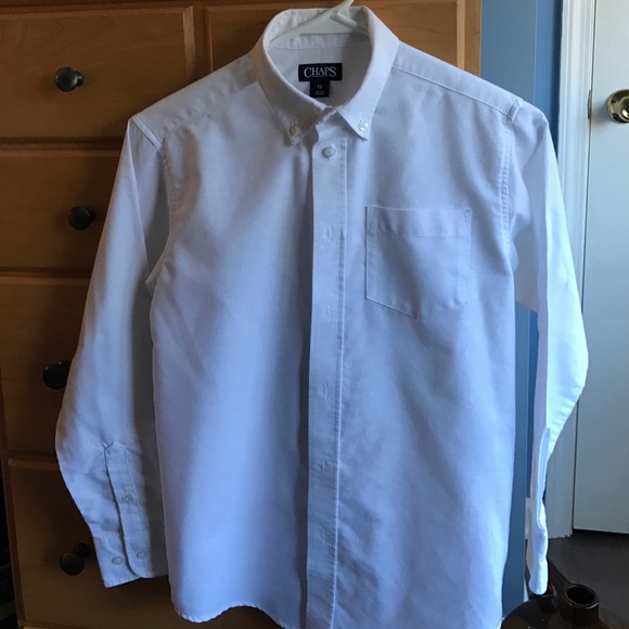 Chaps boys dress shirt size 12