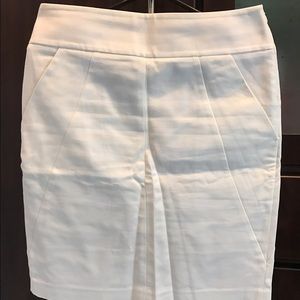 The Limited white pencil skirt