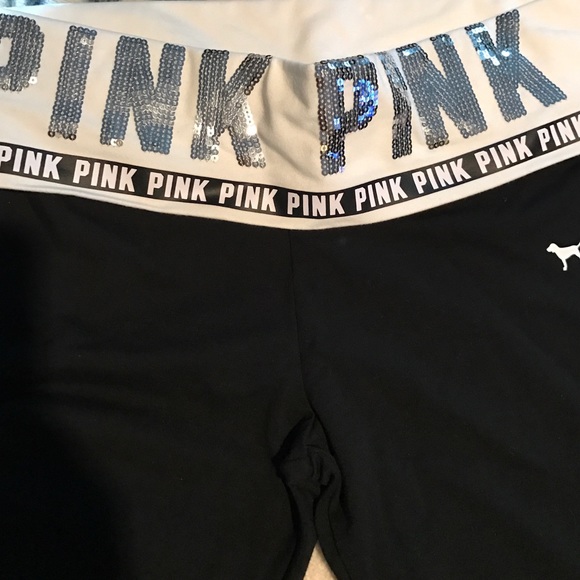 Pink yoga pants medium