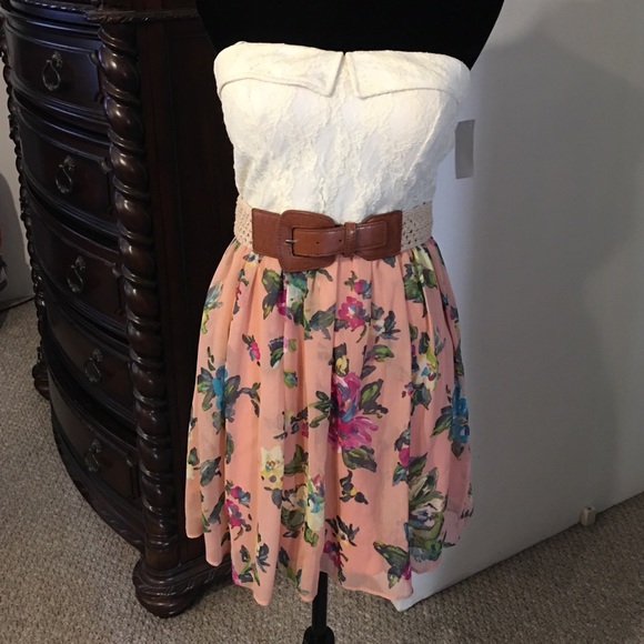 Deb floral mini dress