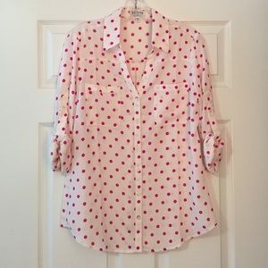 Polkadot blouse