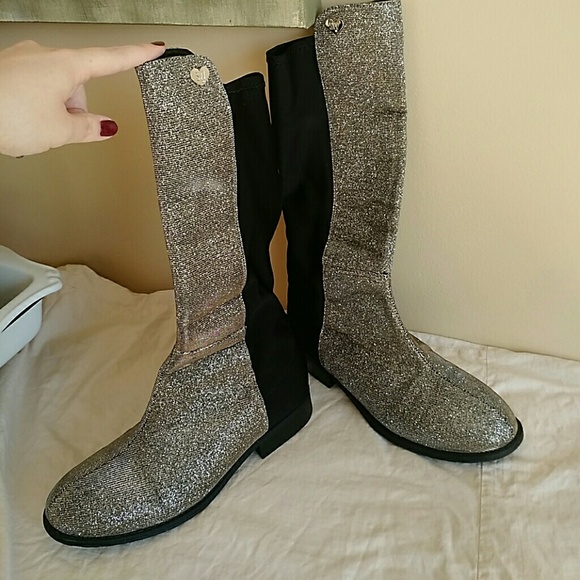 Sparkly / Black Stuart Weitzman Boots