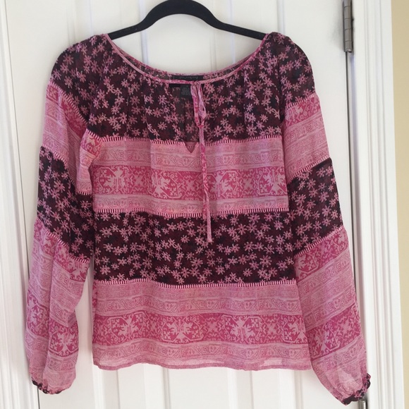 The Limited silk blouse EUC