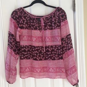 The Limited silk blouse EUC