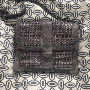 Rebecca Minkoff Silver crossbody bag purse