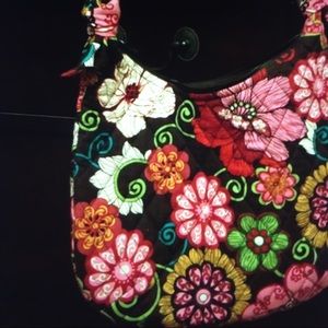 Vera Bradley Hobo in Mod Floral Pink
