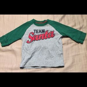 Brand new Carter's "Santa's Helper" shirt
