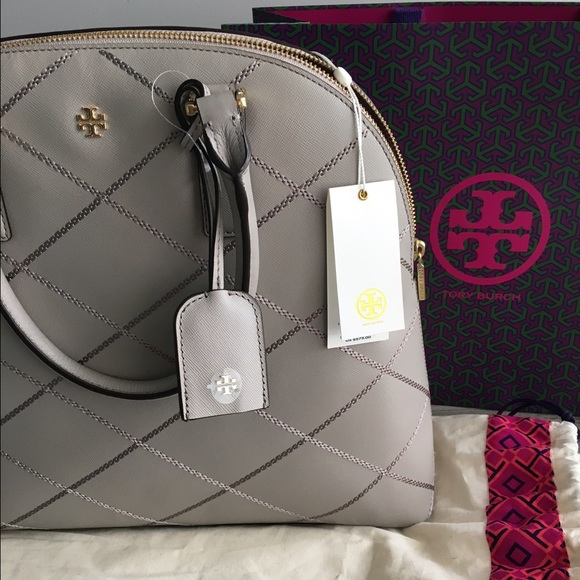 Tory Burch Handbags - 🆕 💯 AUTH Tory Burch Stitched Satchel
