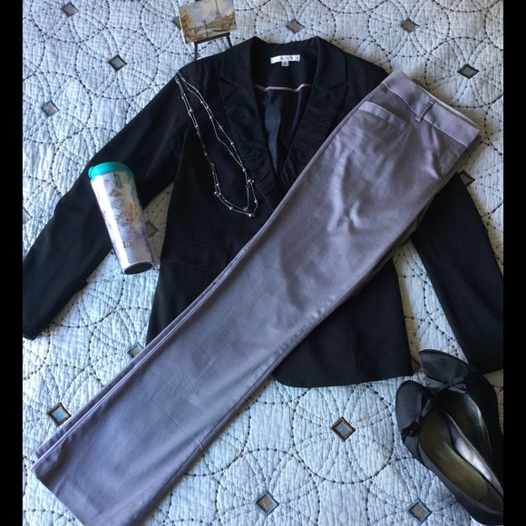 Express Pants - NWOT Express Columnist silver dress pants