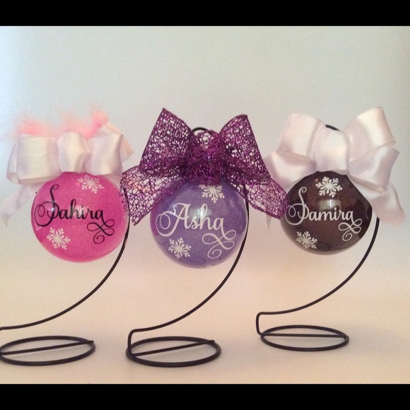 Personalized Christmas Ornaments