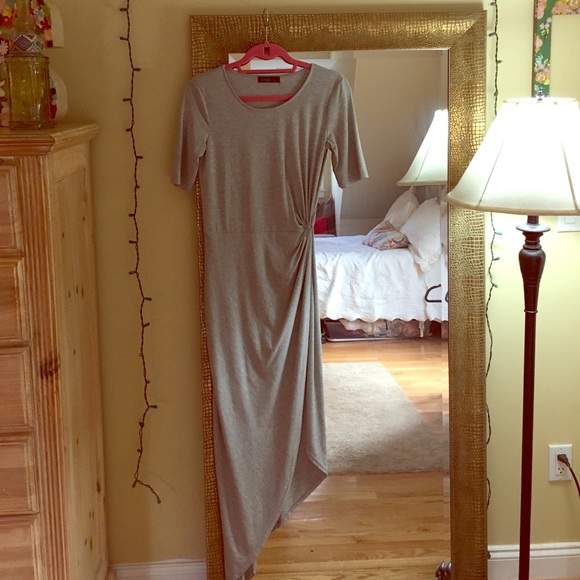 Grey t shirt shift dress