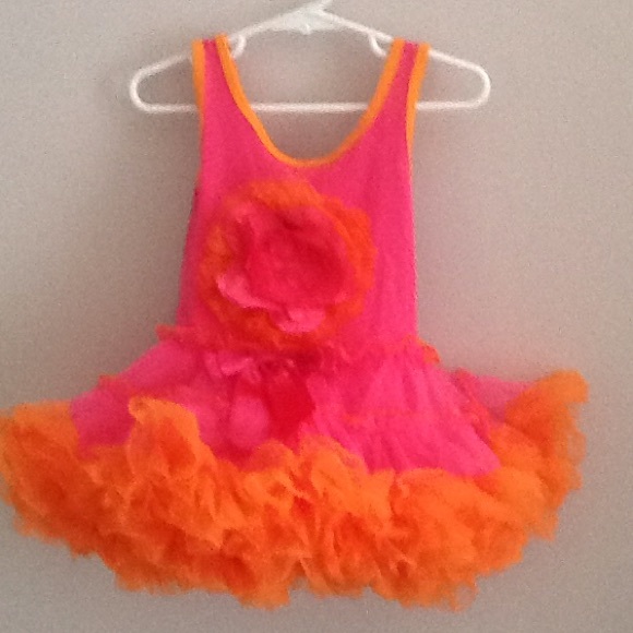 POPATU Pink and Orage Tutu
