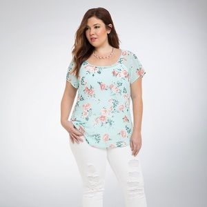 Torrid Size 1 Floral Top