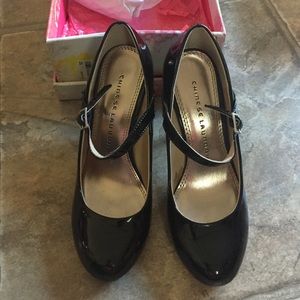 Chinese laundry patent leather heels