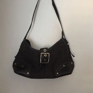Small, black purse