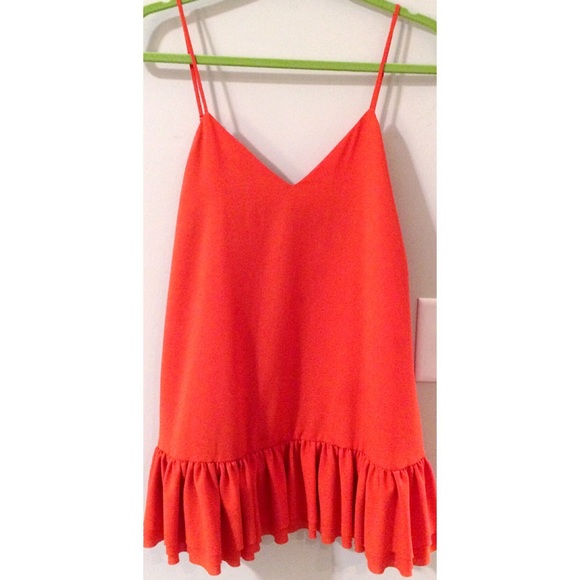 Lovers + Friends Poppy Ruffle Tank/Dress
