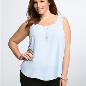 Torrid Size 1 Drape Back Top