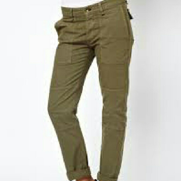Rag & Bone army green jeans pants 26 - Picture 4 of 4