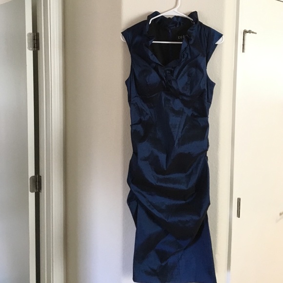 Women's size 16 navy blue dress