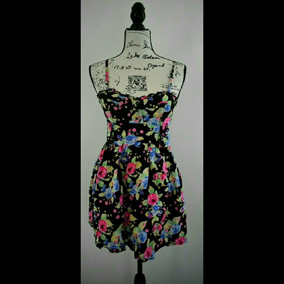 100% organic cotton, light weight, floral dress
