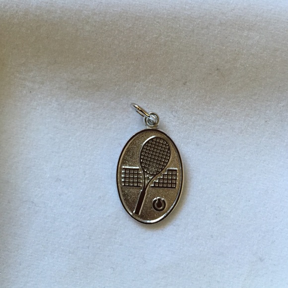Sterling a Silver Tennis Charm