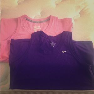 Nike Large Dri Fit Tanks