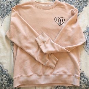 Pink Long Sleeve Sweatshirt