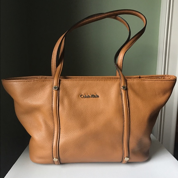 Calvin Klein Purse Tan