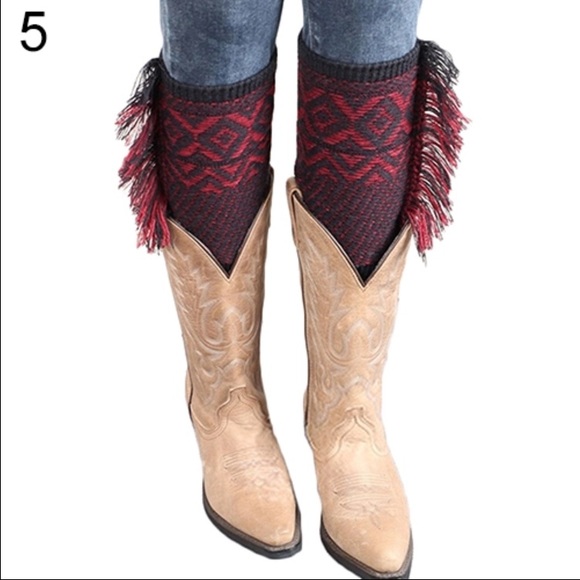 Super cute boot socks.