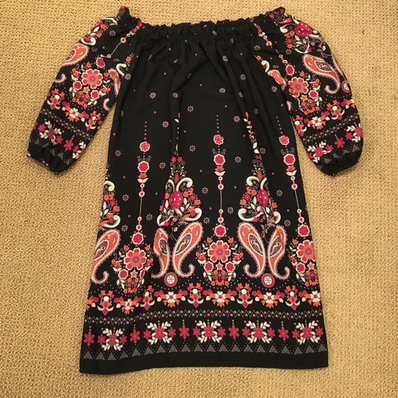 Off the shoulder dress