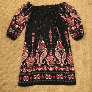 Off the shoulder dress