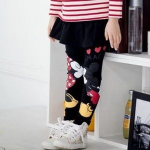 Mickey & Minnie Mouse Skirt Leggings 🐭