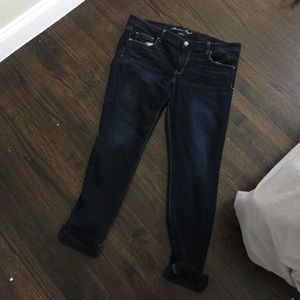 American Eagle sz 18 long dark wash jeans
