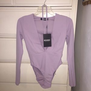Missguided lilac bodysuit