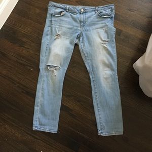 American Eagle sz 18 light wash jegging