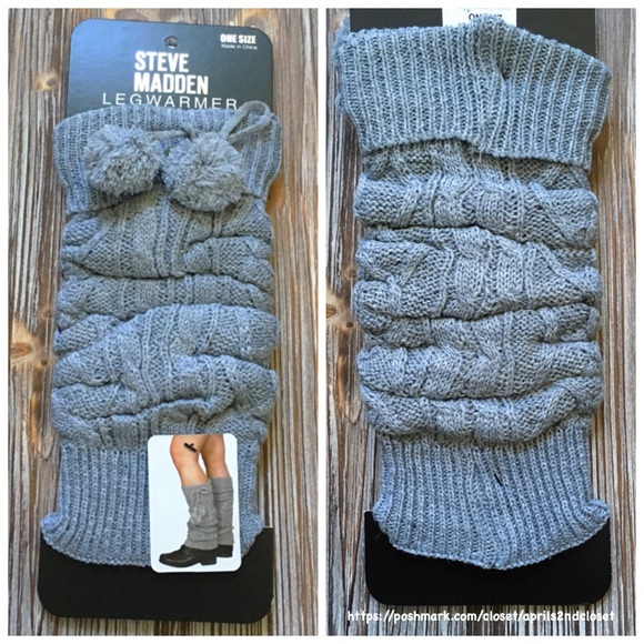 ❌SOLD❌STEVE MADDEN LEG WARMERS BOOT COVERS - Picture 2 of 4