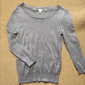J.Crew Gray Wool Sweater. Size XS.