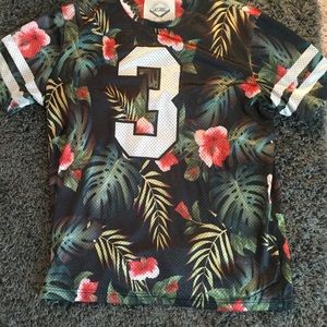 H&M floral jersey