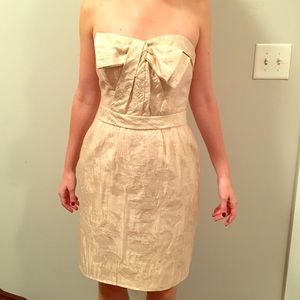 White by Vera Wang Dress in Champagne
